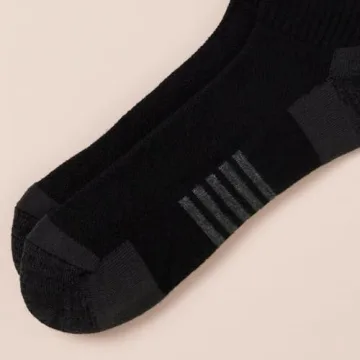 Men's Cushioned Athletic Ankle Socks - 6 Pairs