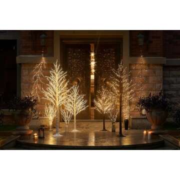 LITBLOOM 6FT LED Fairy Lights Willow Vine Garland