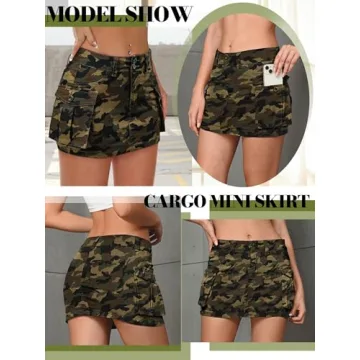 Stylish Mancreda Denim Cargo Skirt for Every Occasion