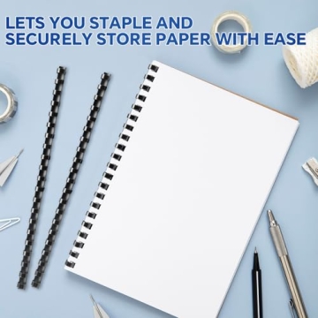 MYFULLY 100 Pack Binding Combs - Durable & Flexible