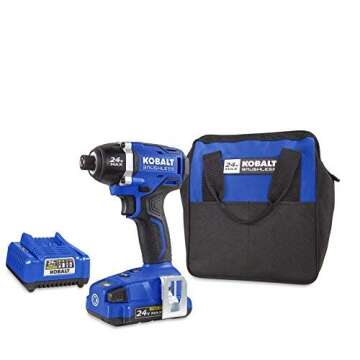 Kobalt 24-Volt Max Cordless Impact Driver with Variable Speed Features