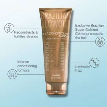 Brazilian Blowout Deep Conditioning Masque for Healthy Hair