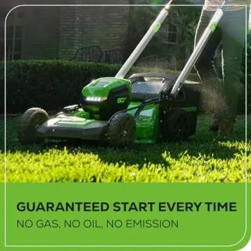 Greenworks 80V 21" Self-Propelled Cordless Lawn Mower