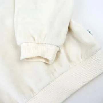 HonestBaby Velour Pullover Set for Toddlers - Cozy Winter Wear