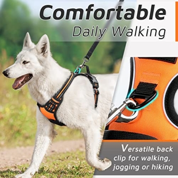 Durable, Adjustable Eagloo Dog Harness for Large Dogs