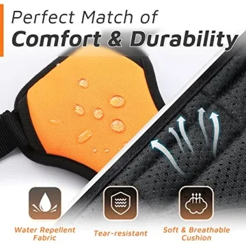 Durable, Adjustable Eagloo Dog Harness for Large Dogs