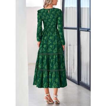 Elegant PRETTYGARDEN Spring Midi Dress for Women