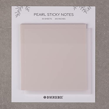 Pastel Transparent Sticky Notes for Effortless Organization