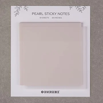 Pastel Transparent Sticky Notes for Effortless Organization