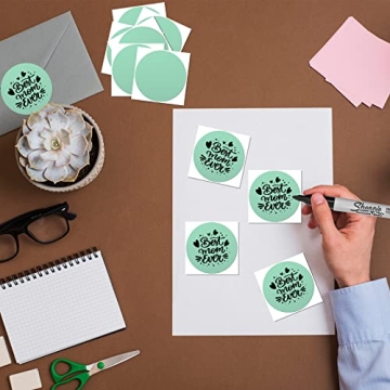 FATICO 2 Inch Round Thermal Labels for Custom Stickers