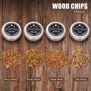 WEICHA Bourbon Whiskey Gifts for Men - Fun Cocktail Smoker Kit with Torch, Birthday Anniversary Unique Gifts for Husband Dad, Cool Smoked Bourbon Kit, Mens Valentines Day Gifts for him