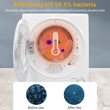 Compact ROVSUN Washer and Dryer Set for Small Spaces