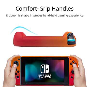 Cybcamo Nintendo Switch Protective Case with Hand Grip