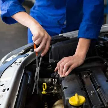 Mutt Tools 2pc Double Jointed Needle Nose Pliers Set – 13" Extra Long Needle Nose Pliers and 45 Degree Bent Double X Design – Extended Reach for Tight Spaces