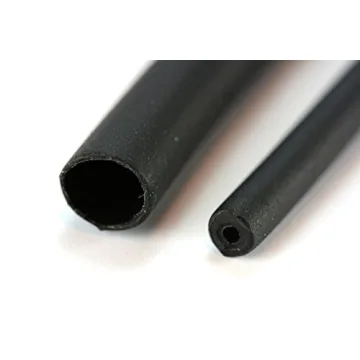 TEMCo 3/16" Marine Heat Shrink Tube 3:1 Adhesive Glue Lined 4 ft Black