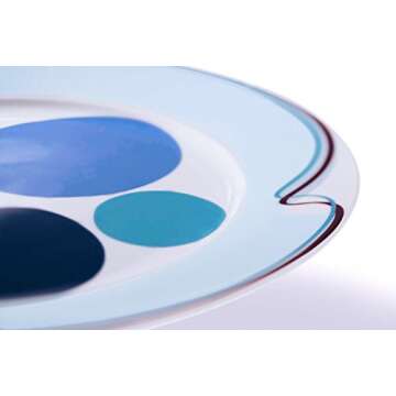 Livliga Portion Control Plates, 2 Piece Hälsa Dinner Plate For Weight Loss, Bariatric and Diabetic Healthy Eating