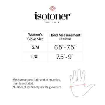 isotoner Womens Spandex Recycled Touchscreen Cold Weather Gloves with Warm Fleece Lining and Chevron Details