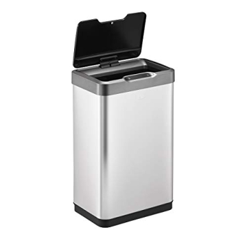 EKO Touchless 50 Liter Trash Can for Modern Kitchens