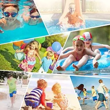 HIITAVE Kids Water Shoes Boys Barefoot Aqua Socks Non-Slip Shoes for Hiking Beach Swim Pool Navy 6 M US Big Kid