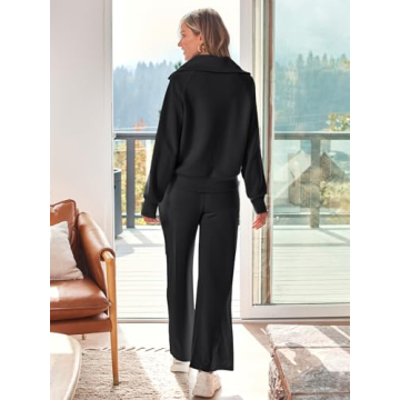 Stylish AUTOMET Women's 2 Piece Sweatsuit for Everyday Comfort