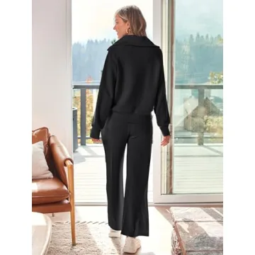 Stylish AUTOMET Women's 2 Piece Sweatsuit for Everyday Comfort