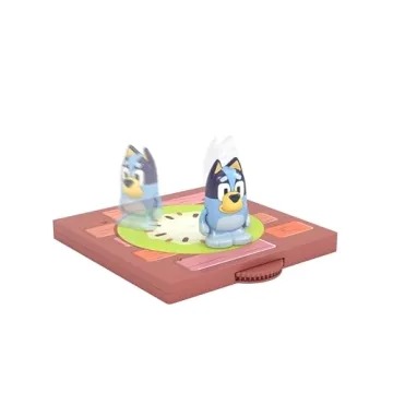 Tile Town Bluey Heeler Home Magnetic Building Playset