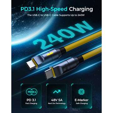 AOHI 8-in-1 Fast Charging Cable Set for All Devices