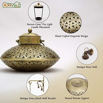 AppyHut Hanging Incense Burner for Home and Wellness
