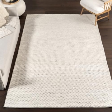 nuLOOM Caryatid Handwoven Wool Area Rug - 6x9 Off-White