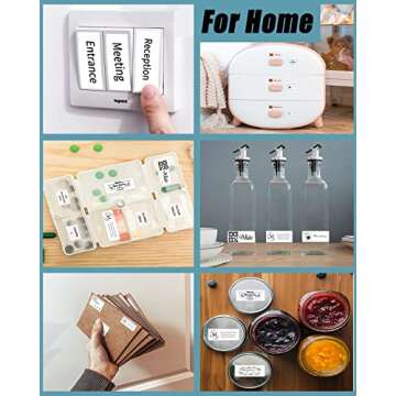 M110 Thermal Labels - 1.96"x0.78"(50x20mm), 960 PCS Label Printer Paper Compatible with Phomemo M220 Labels for M110 M100 M220 M221 M150 M250 M260 Labels Maker, Original Labels for Tag,Logo,Business