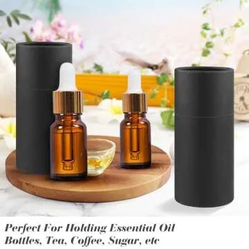 Mirrline 10 Pcs Kraft Paper Gift Packaging Tubes