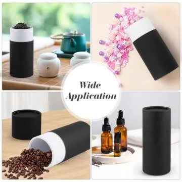 Mirrline 10 Pcs Kraft Paper Gift Packaging Tubes