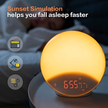 kairiow Sunrise Alarm Clock for Natural Waking