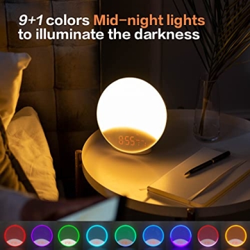 kairiow Sunrise Alarm Clock for Natural Waking