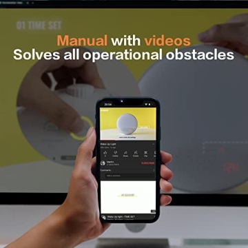 kairiow Sunrise Alarm Clock for Natural Waking