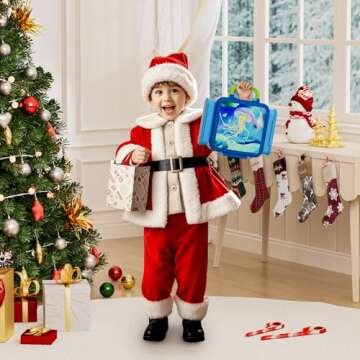 HAIXIN Bento Box for Kids - Insulated Lunch Box with Thermos for Hot Food, Leak-proof Kids Lunch Box with Cutlery and Snack Box, 4-Compartments Lunch Container for School Outdoors Office (Blue)