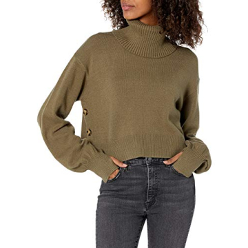 Chic Chunky Rib Turtleneck Sweater from The Drop