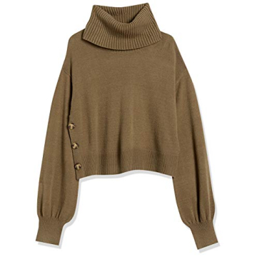 Chic Chunky Rib Turtleneck Sweater from The Drop