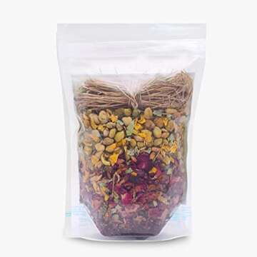 Foodherbs Herbal Hair Oil Mix | Herbs For Hair Growth | 18 Vital Herbs For Long, Thick, And Lustrous...