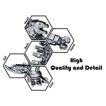 TwCare Exclusive Set of 8 Godzilla vs Kong Toys Movable Joint Action Figures, King of The Monster Di...