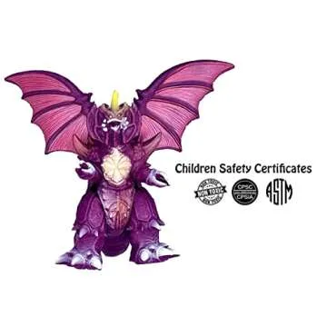 TwCare Exclusive Set of 8 Godzilla vs Kong Toys Movable Joint Action Figures, King of The Monster Dinosaur Shin Ghidorah Skull Crawler Destoroyah Mecha Mechagodzilla Cake Toppers Pack