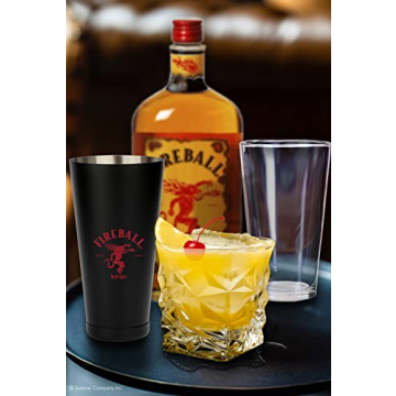 Fireball 2 Piece Boston Shaker Set for Perfect Cocktails