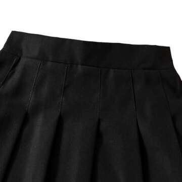 Nivne Tco Toddler Girl Set - Bear Print Crew Neck Sweatshirt and Pleated Skirt - Girls Skirt Outfit ...