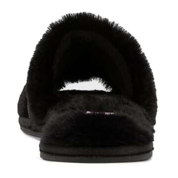 Juicy Couture Womens Gravity Womens Slide Sandals, Beach Sandals for women, Flip Flops Sandals, Pool Slides Shoes, Size 7 Black