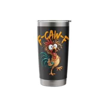 F-Caw-F Funny Chicken Humor Tumbler - Insulated Drinkware