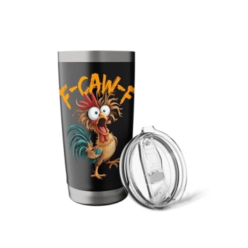 F-Caw-F Funny Chicken Humor Tumbler - Insulated Drinkware