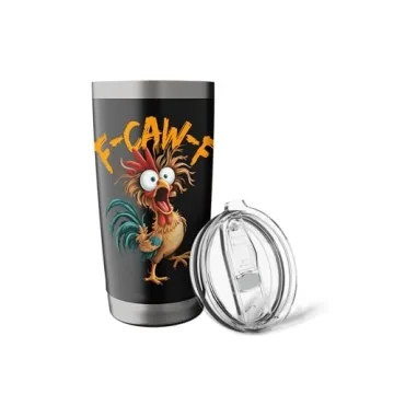 F-Caw-F Funny Chicken Humor Tumbler - Insulated Drinkware