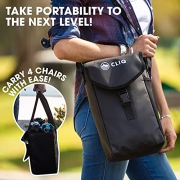 CLIQ Waterproof Chair Bag for 4 Folding Chairs