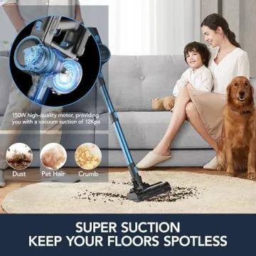 HAIMEEC Cordless Vacuum Cleaner - Powerful & Versatile