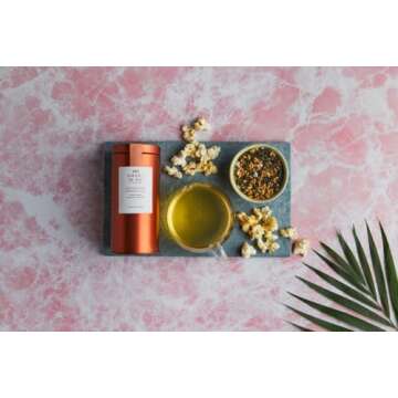 Premium Genmaicha Popcorn Green Tea | 50g Caddy by Galerie du Thé